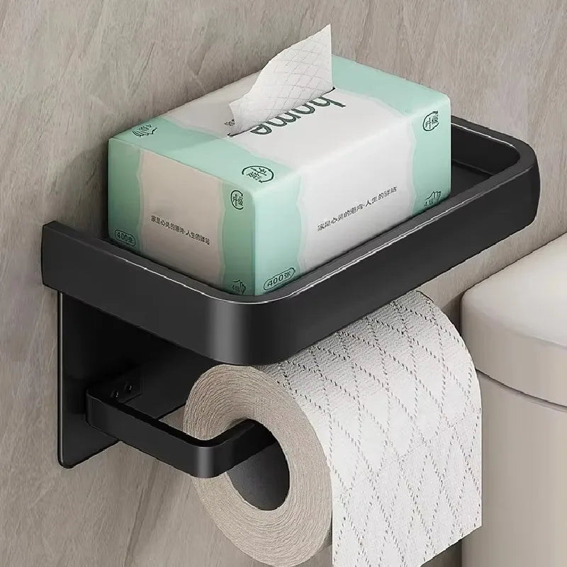 Shelf Accessories Wall Mount & Toilet Paper Holder