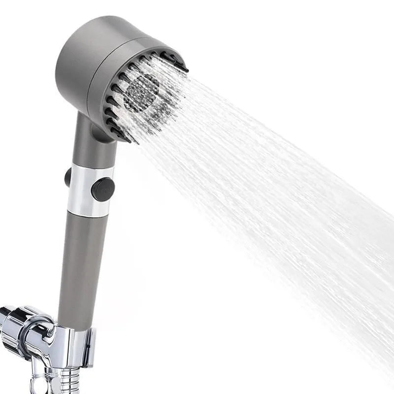 High Pressure 5 Filters(Included) Shower Head with Handheld 3 Spray Modes Anti Clog Nozzles and Detachable Hose