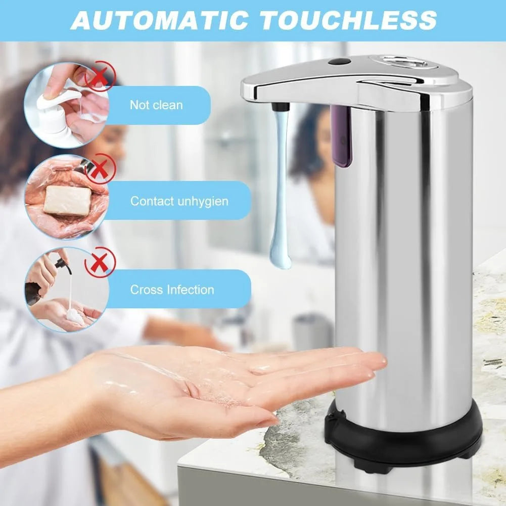 Automatic Soap & Liquid Soap Sanitizer Dispenser With Touchless Sensor
