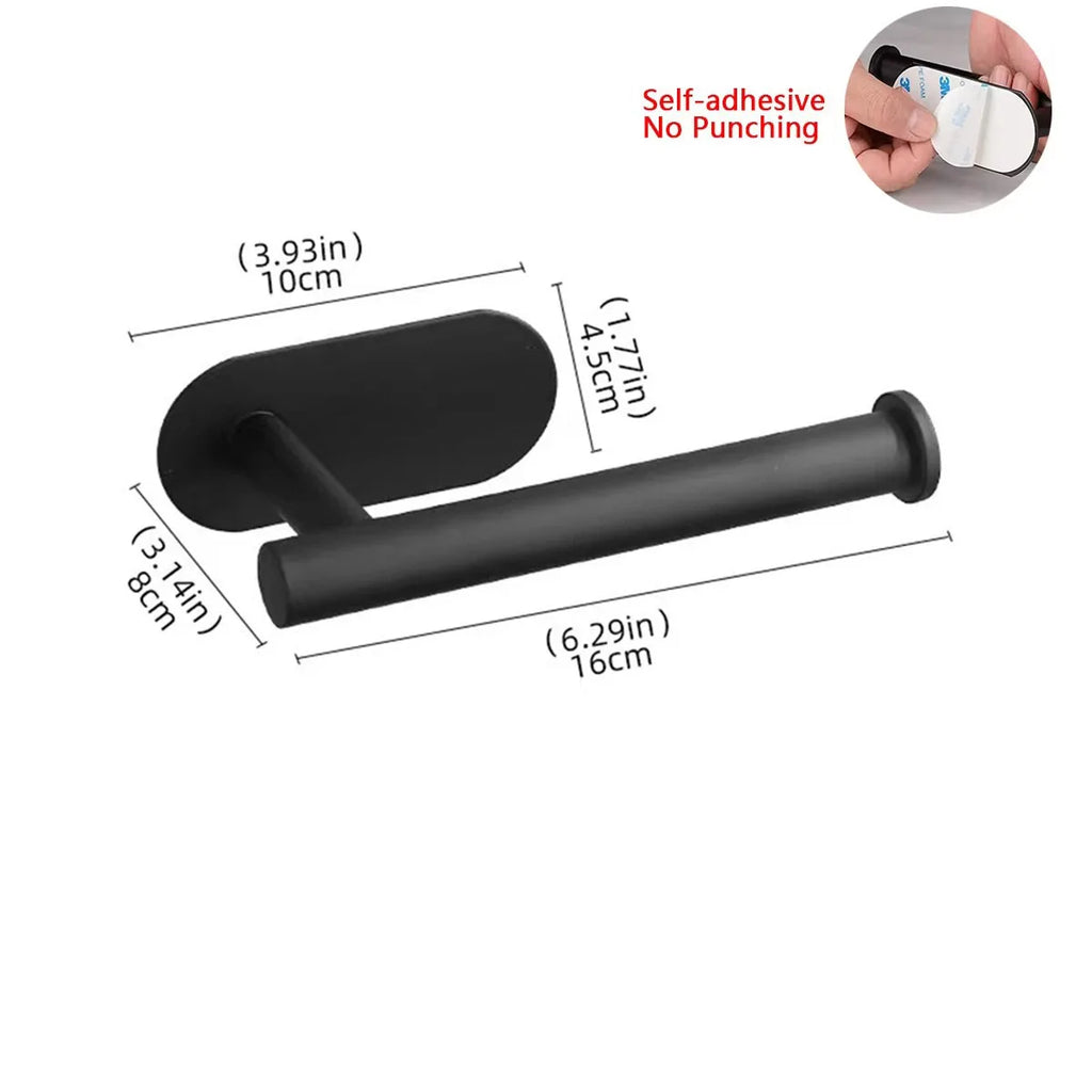 Shelf Accessories Wall Mount & Toilet Paper Holder