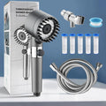 High Pressure 5 Filters(Included) Shower Head with Handheld 3 Spray Modes Anti Clog Nozzles and Detachable Hose