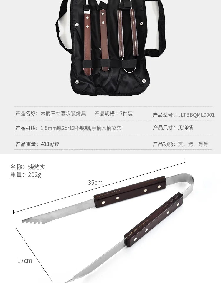 BBQ Grilling Utensil Accessories Tool Kit