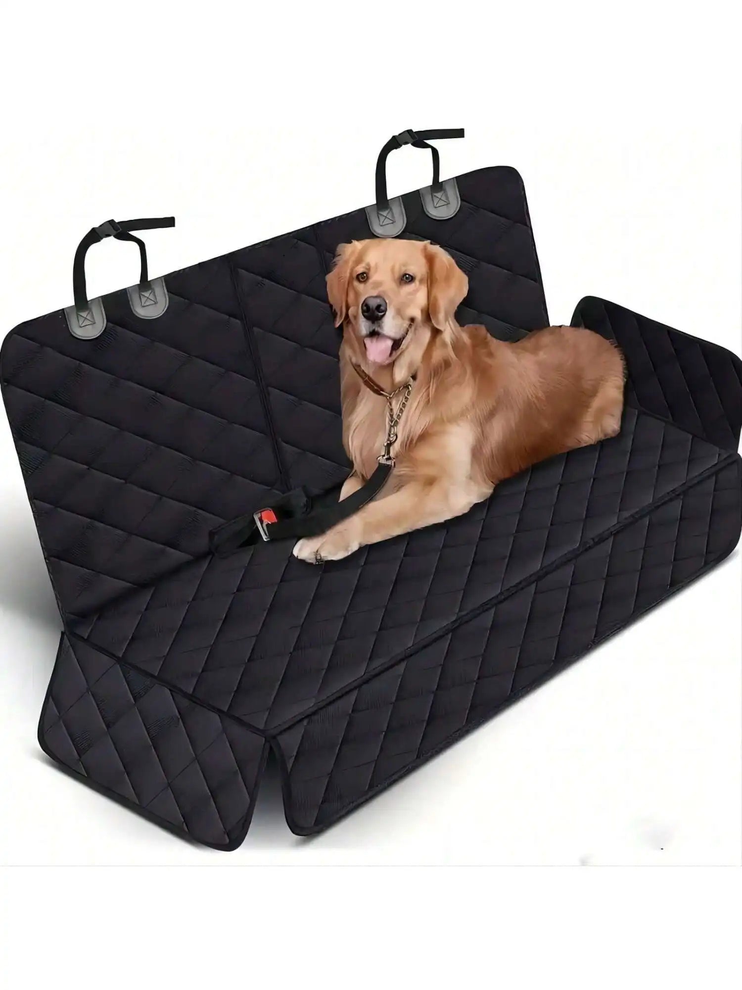 Dog Car Seat Cover Travel Carrier Mattress, Waterproof Dog Car Seat Protector With Middle Seat Armrest
