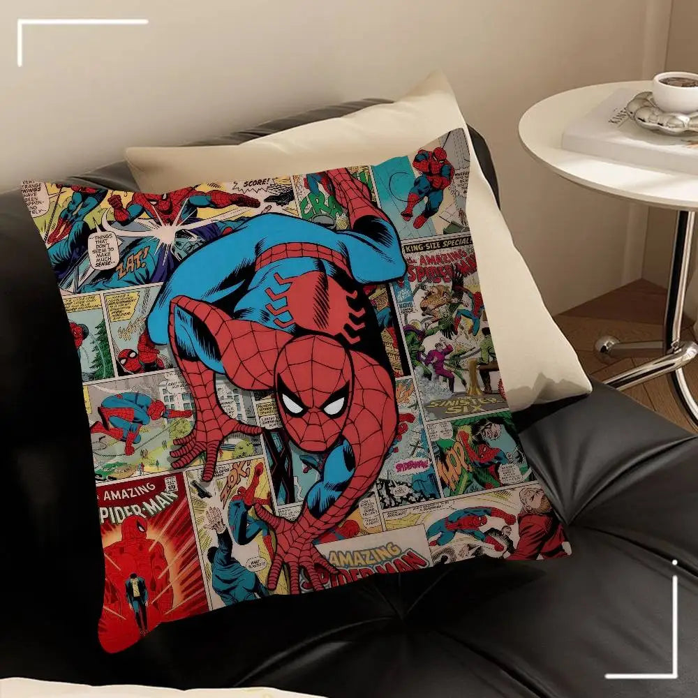 Movie S-Spider Cool Man Classic Pillow Decor Set Cushion Covers