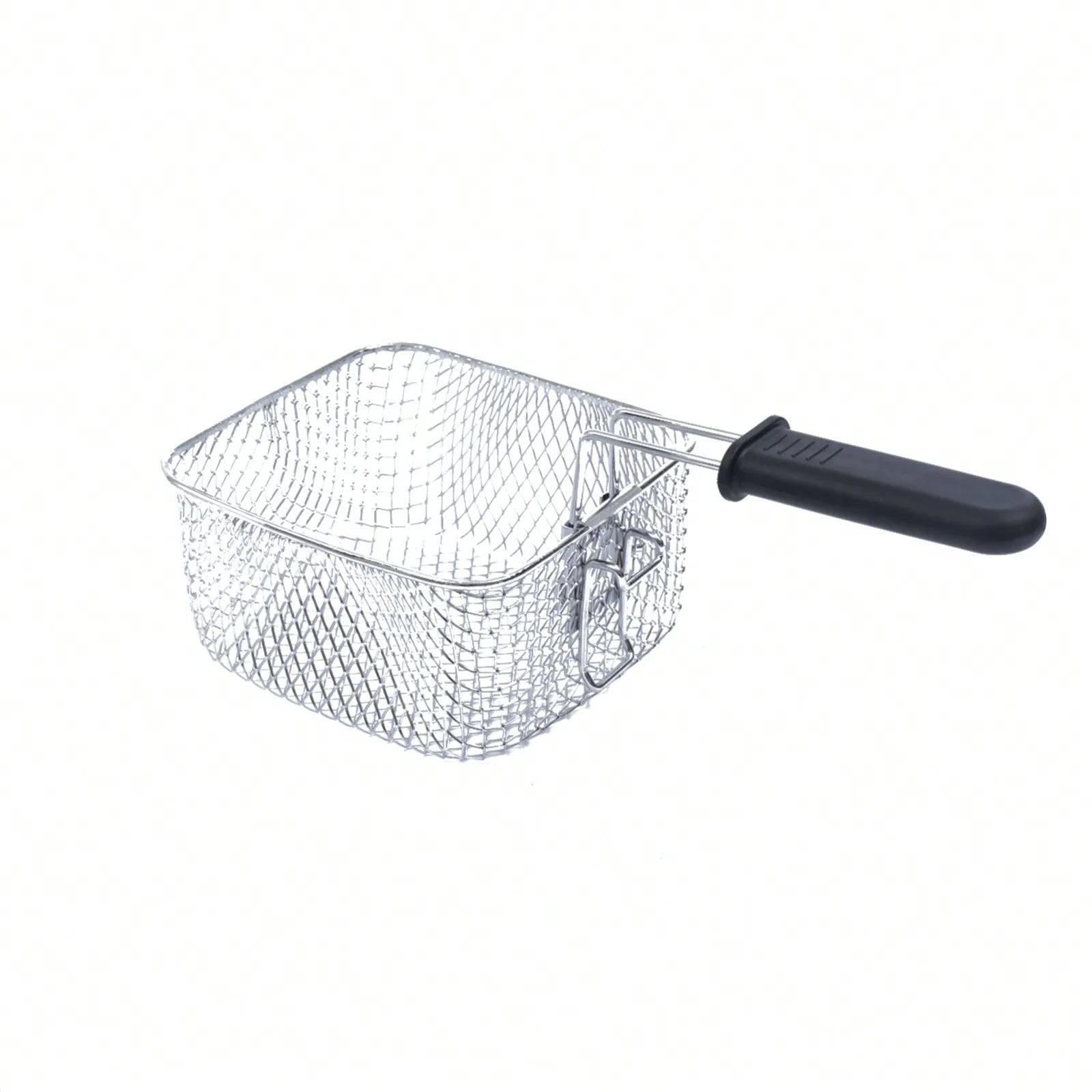 110V Electric Deep Fryer With Basket Small Fryer Stainless Steel Fryer 1KW 2.5L