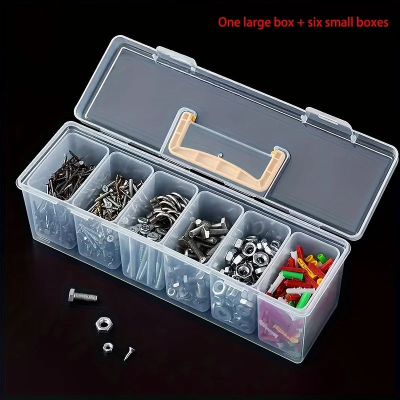 Tool Storage Multi-Compartment Multi-Accessories Box Set