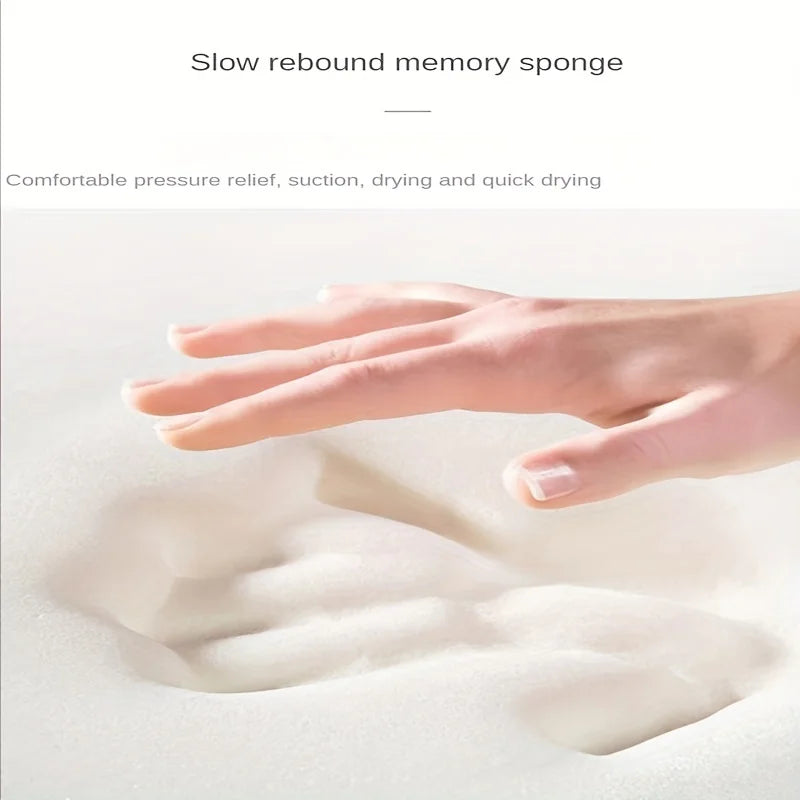 Thickened Bathroom Quick Absorbent Non-Slip And Dirt Resistant Mat