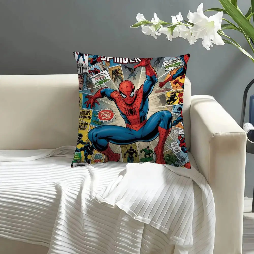 Movie S-Spider Cool Man Classic Pillow Decor Set Cushion Covers