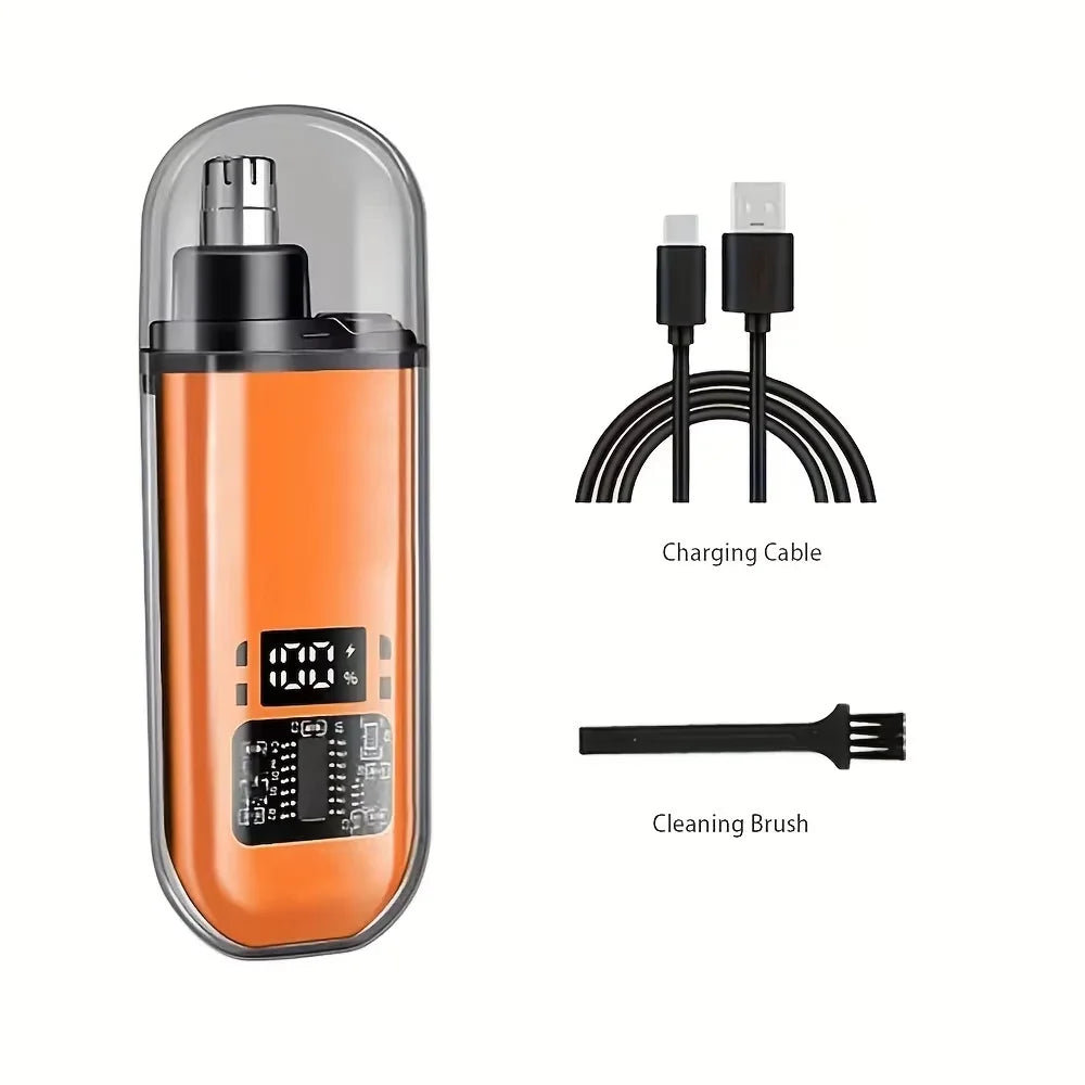 USB Charging Portable Electric Nose and Ear Hair Trimmer With Quick Charging