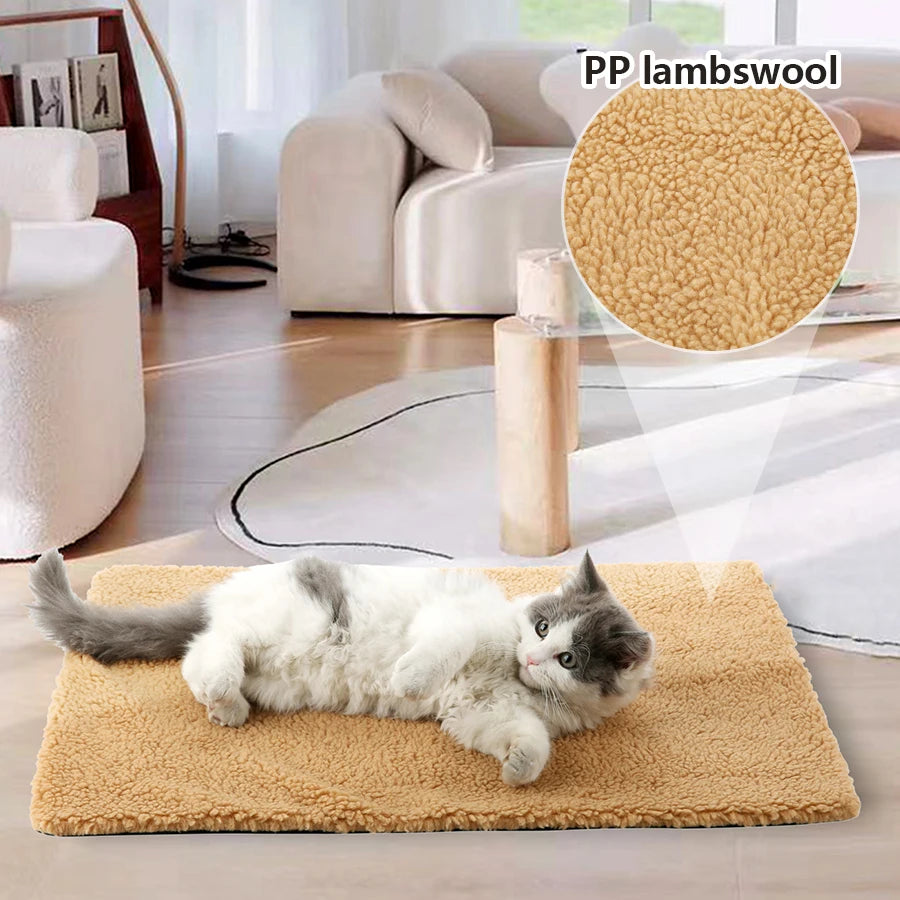 Self-Heating Mattress For Medium Cats & Dogs For Sleeping or Chilling