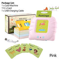 Early Education Flash Card Learning Toys Talking Flashcards for Kids Preschool English Electronic Audio Book Machine