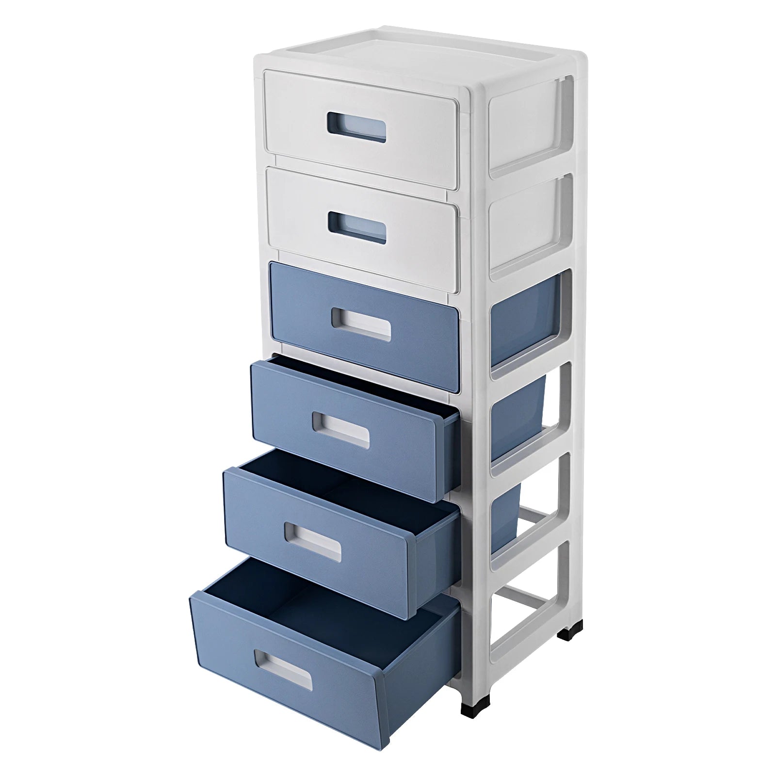 6-Tier Drawer Desktop Organizer Cabinet Space-Saver