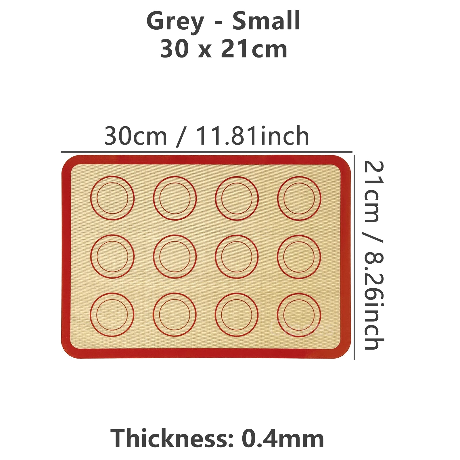 1PC Silicone Baking Mat for Oven, Reusable Non Stick Heat Resistant Bakeware Liner