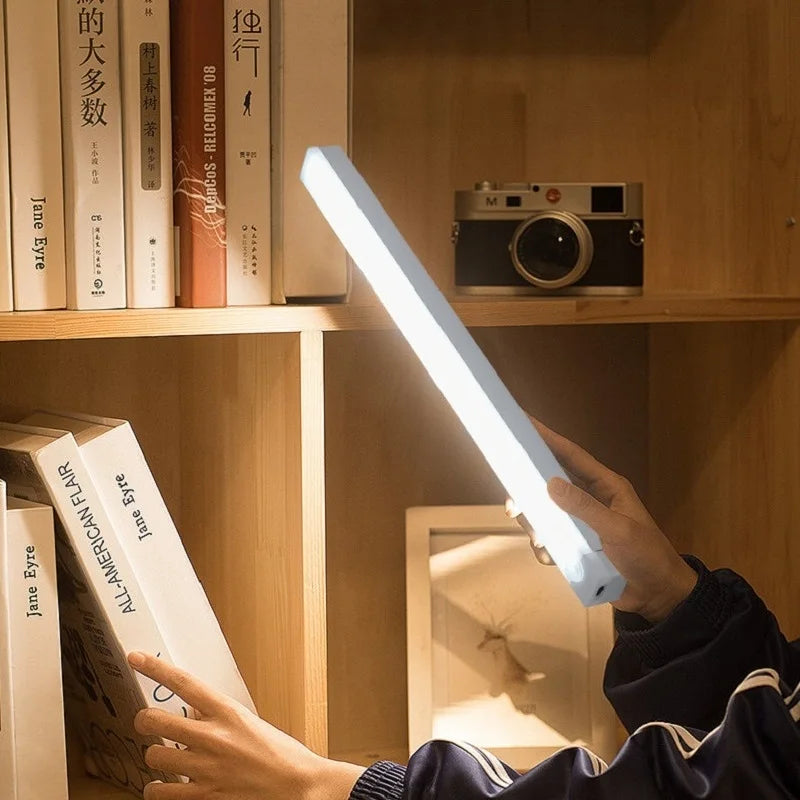 Rechargeable Magnetic Motion Sensor LED Bar Light Induction Portable Cordless Night Light