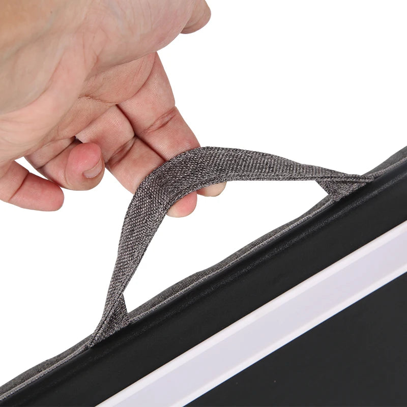 Multifunctional Laptop Desk With Foam Particle Filled Cushion & Hard Mouse Pad