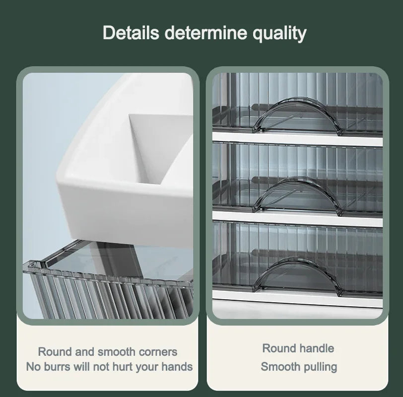 1Pc 5-layer Multi-Layer Multi-Purpose Storage Cabinet