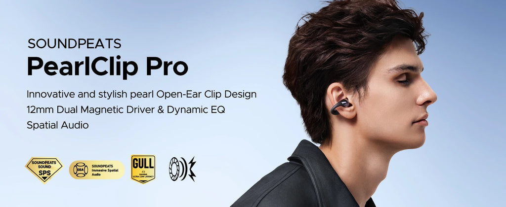 Wireless Earphones Bluetooth 5.4 Open-Ear Earbuds With AI ENC Clear Call, Multipoint Connection, IPX5