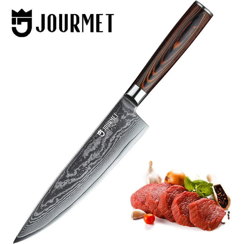 8 inch High Quality Chef Knife With Wood Handle