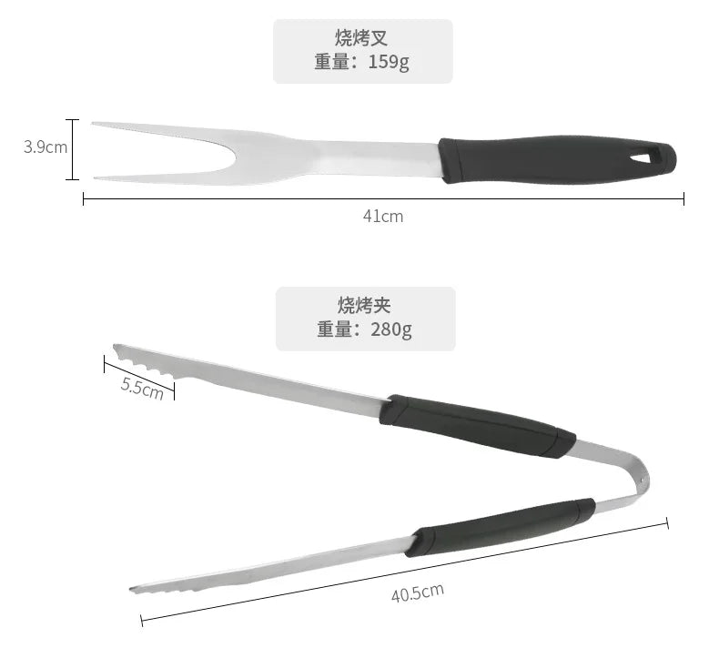BBQ Grilling Utensil Accessories Tool Kit