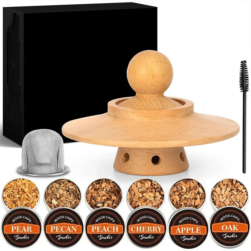 Whiskey Smoker Kit with Wood Chips
