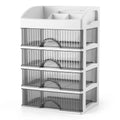 1Pc 5-layer Multi-Layer Multi-Purpose Storage Cabinet