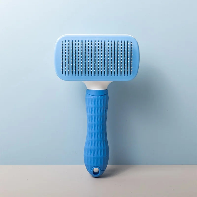 Self Cleaning Pet Brush Comb For Pet Hair Removal And Grooming Tool Pet Accessory