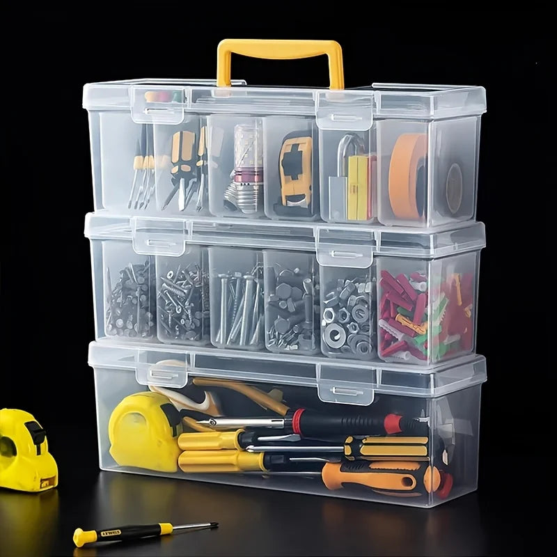Tool Storage Multi-Compartment Multi-Accessories Box Set