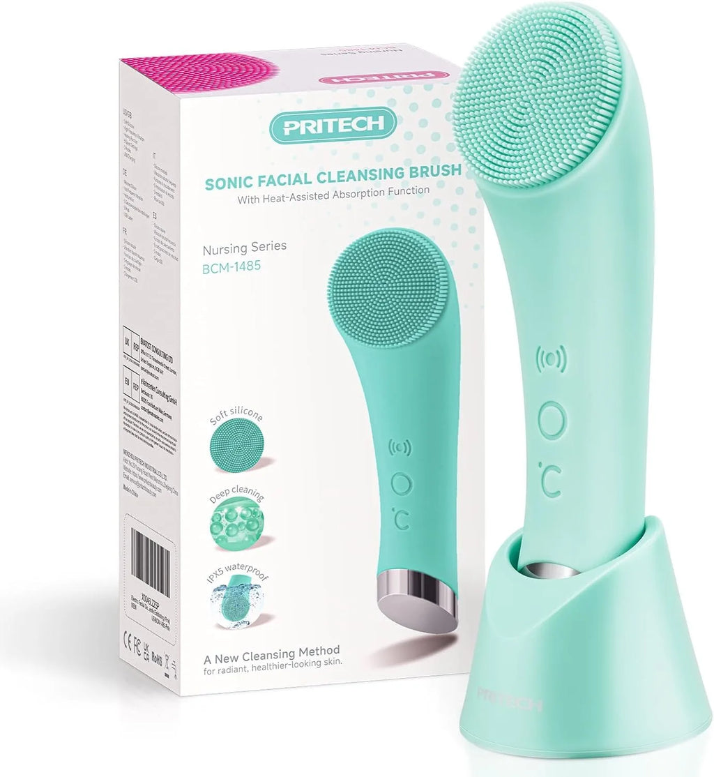 Rechargeable Facial Cleansing Vibration Exfoliating Waterproof Brush