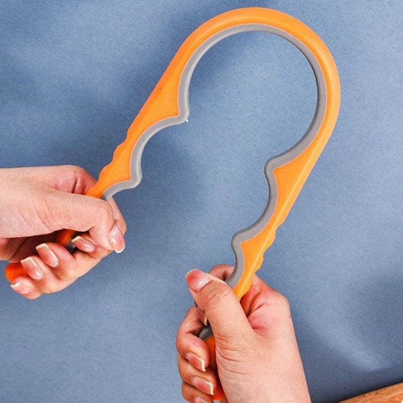 Multifunctional 4-in-1 Kitchen Tool Jar Gripper with Lid and Bottle Opener