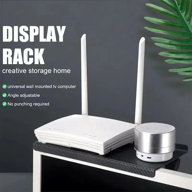 1PC Computer and TV Screen Storage Rack Wireless Router Set-top Box Rack