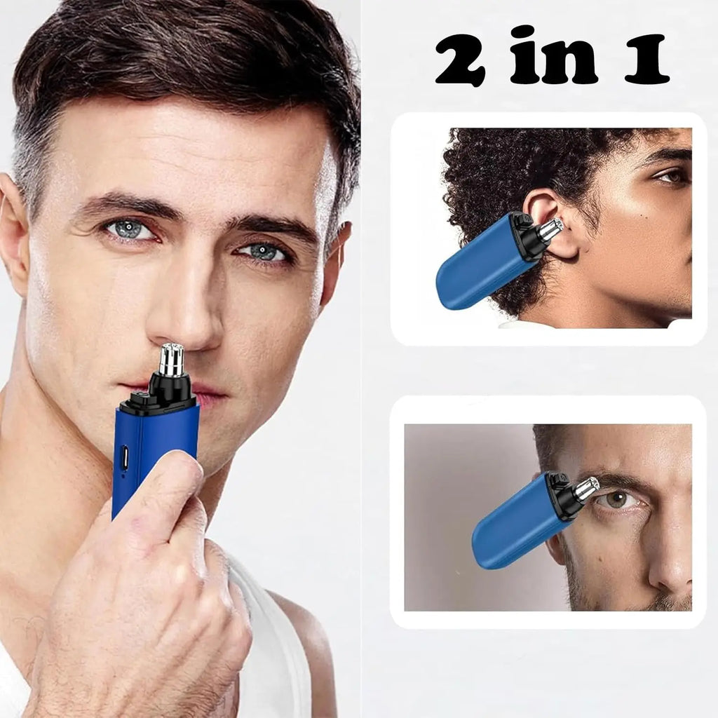 USB Charging Portable Electric Nose and Ear Hair Trimmer With Quick Charging