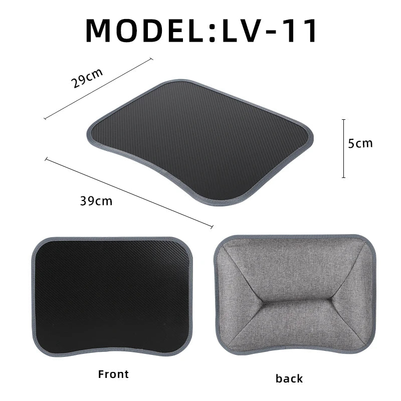 Multifunctional Laptop Desk With Foam Particle Filled Cushion & Hard Mouse Pad