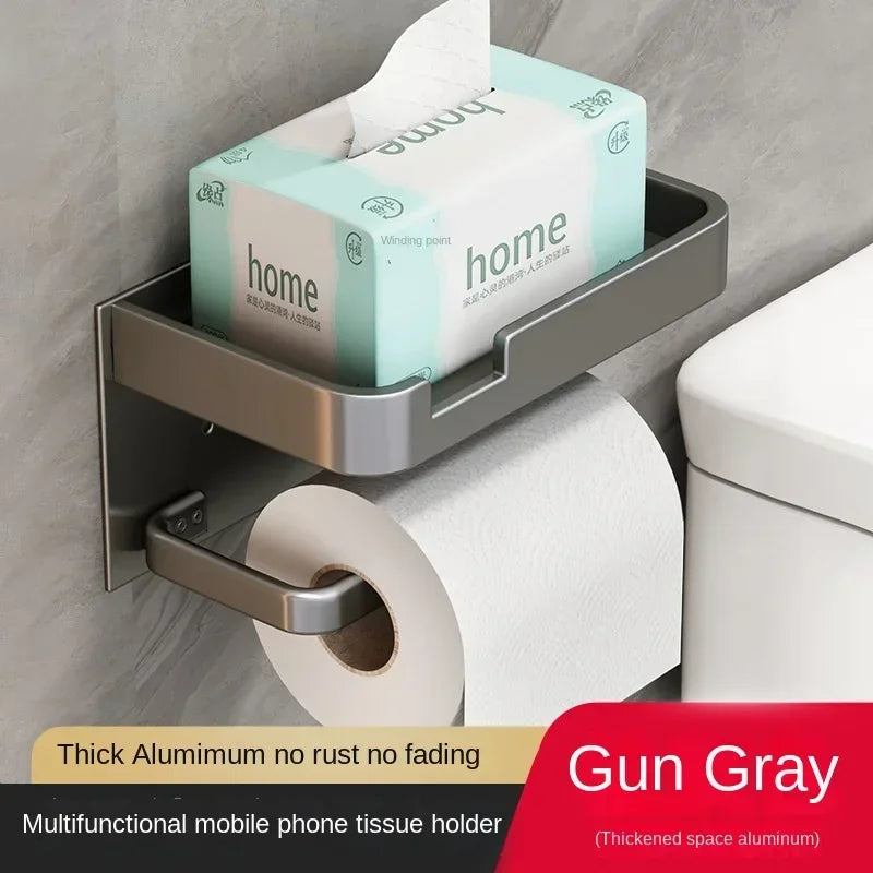 Shelf Accessories Wall Mount & Toilet Paper Holder