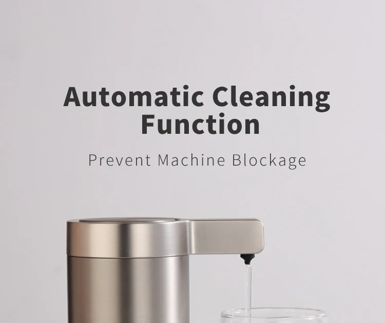 Kitchen Soap and/or Hand Sanitizer Automatic Sensor With Smart Electric Dispenser 304 Stainless Steel