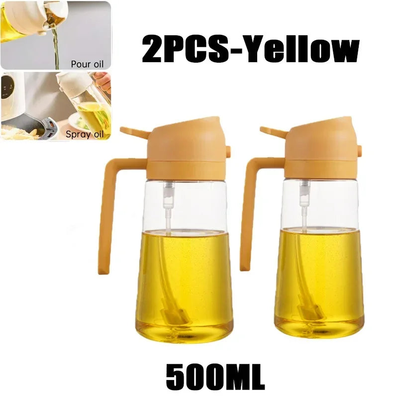 Oil Spray Dispenser Seasoning Accessories Oil Cruet Bottle Sprayer Container