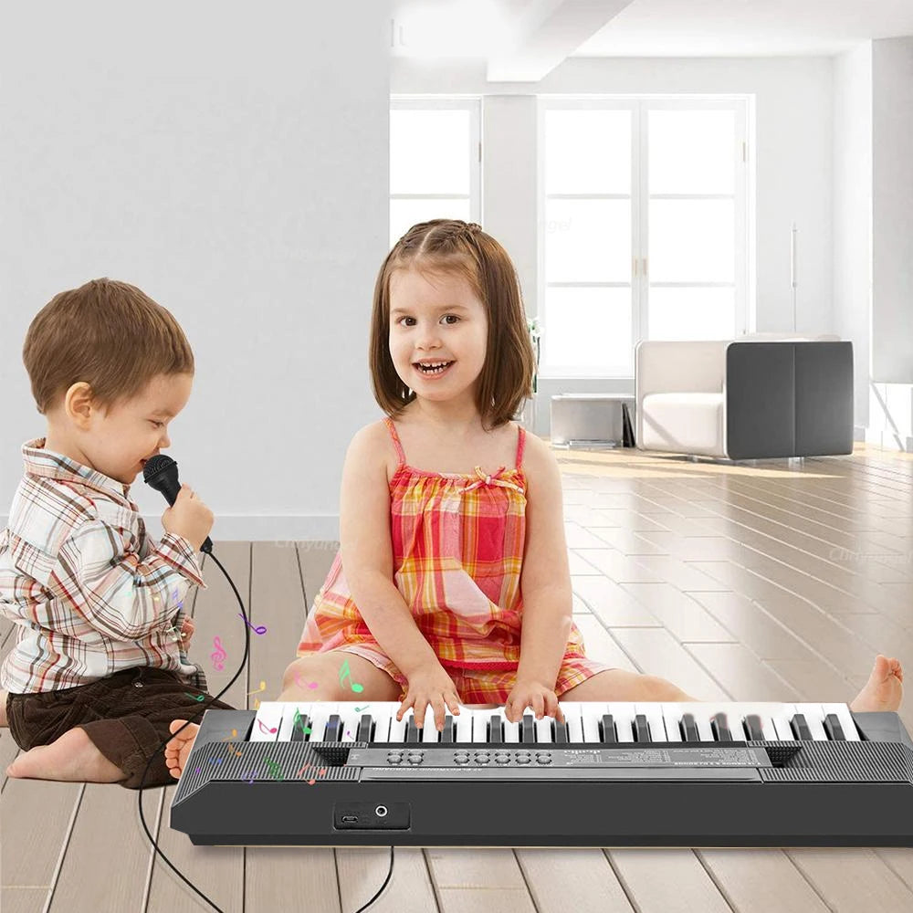 37 Keys Kids Musical Electronic Piano Organ Keyboard with Microphone And an Educational Toy