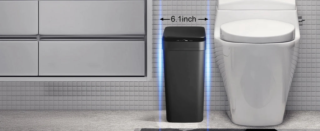 2 Pack 12L  Automatic Multi-Room Hand Sensor Trash Cans