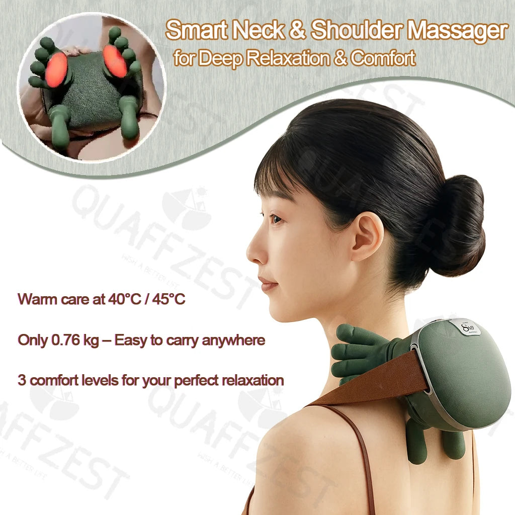 Wireless Electric Neck And Shoulder Muscle Massager