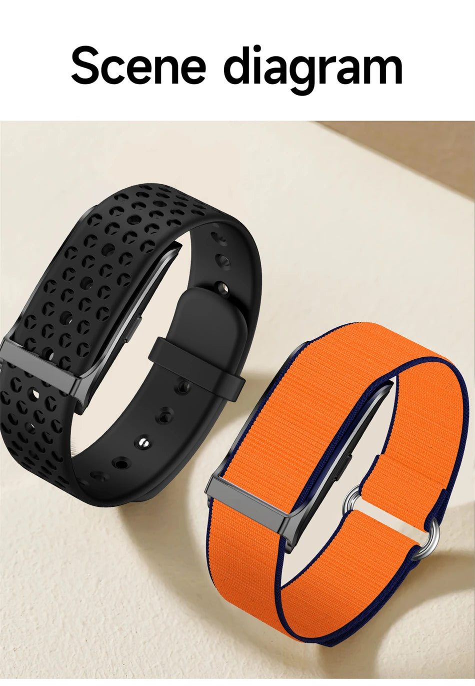 Sport Fitness Tracker Smart Bracelet Heart Rate Blood Pressure Monitor & Smartwatch Band