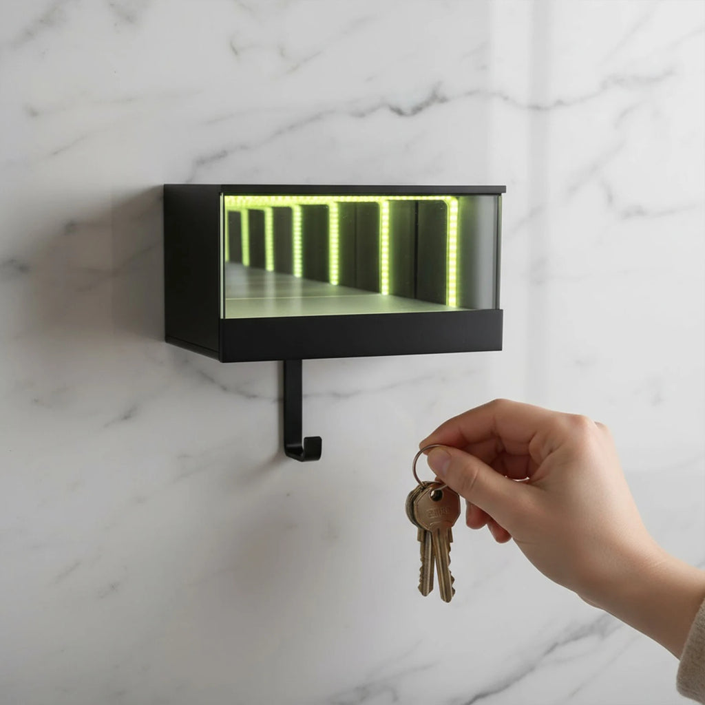 3D Printed Wall Mount Car Key Storage & Holder, Garage & Entryway Keychain