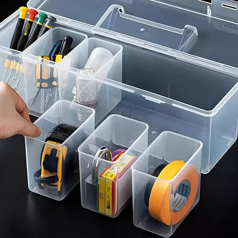Tool Storage Multi-Compartment Multi-Accessories Box Set