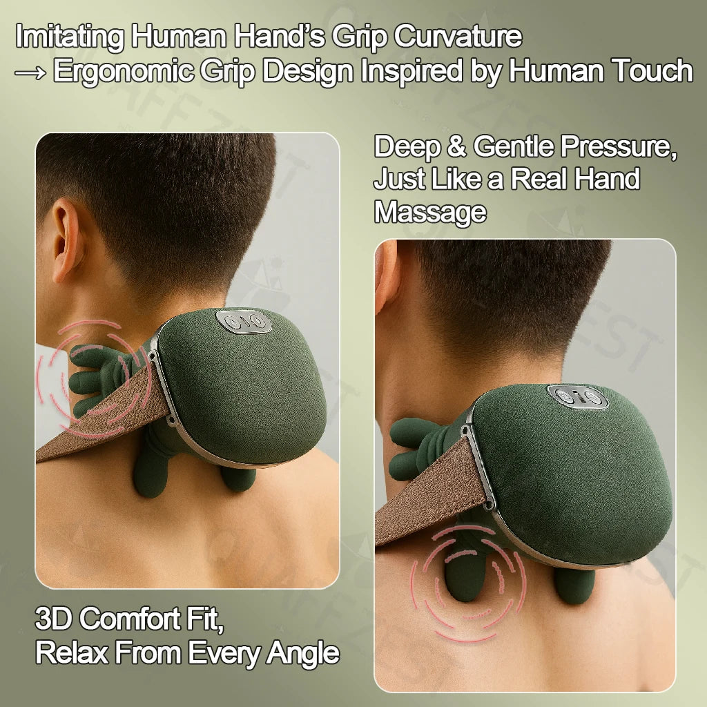Wireless Electric Neck And Shoulder Muscle Massager