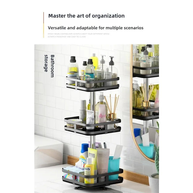 Kitchen Countertop Multi-Functional Condiment storage rack
