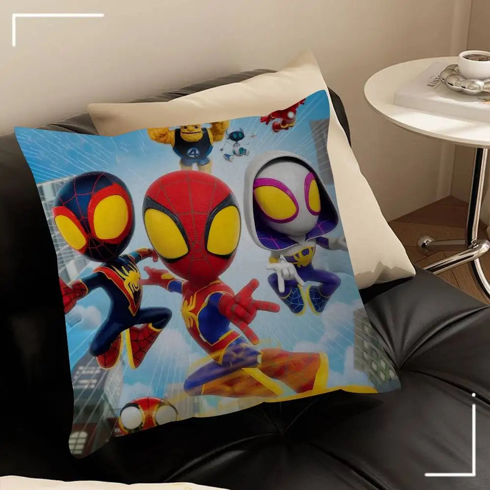 Movie S-Spider Cool Man Classic Pillow Decor Set Cushion Covers