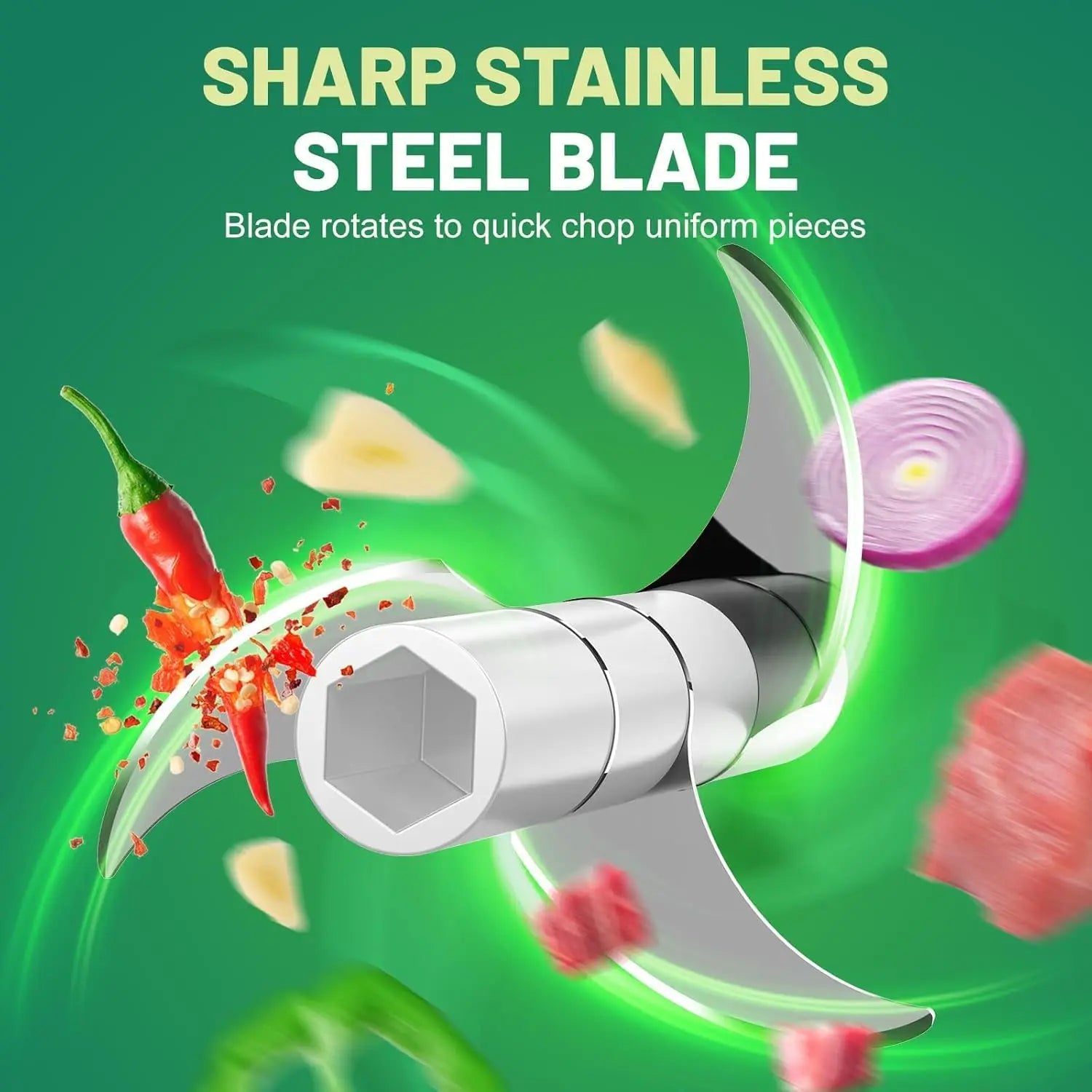 300ML Portable Cordless Mini Food Processor For Multi-Foods