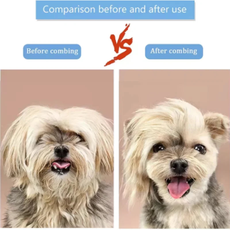 Self Cleaning Pet Brush Comb For Pet Hair Removal And Grooming Tool Pet Accessory