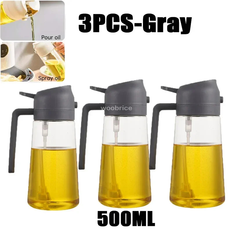 Oil Spray Dispenser Seasoning Accessories Oil Cruet Bottle Sprayer Container