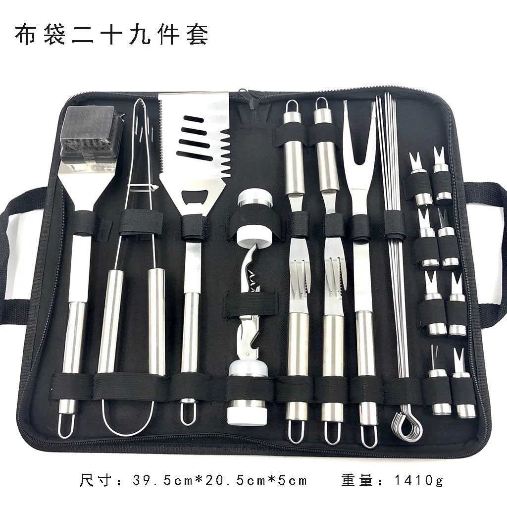 BBQ Grilling Utensil Accessories Tool Kit