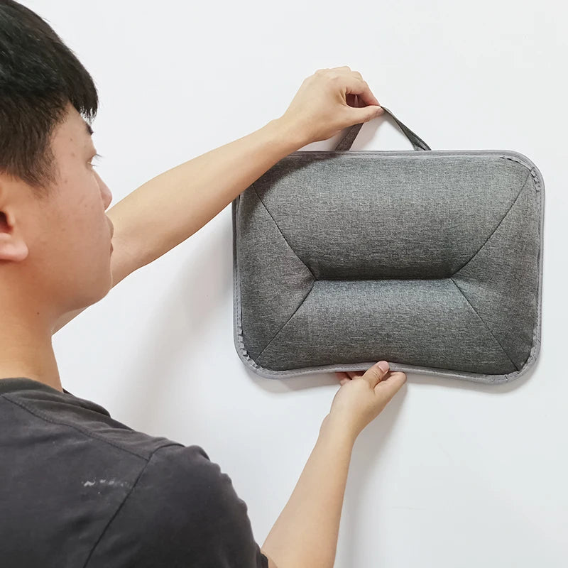Multifunctional Laptop Desk With Foam Particle Filled Cushion & Hard Mouse Pad