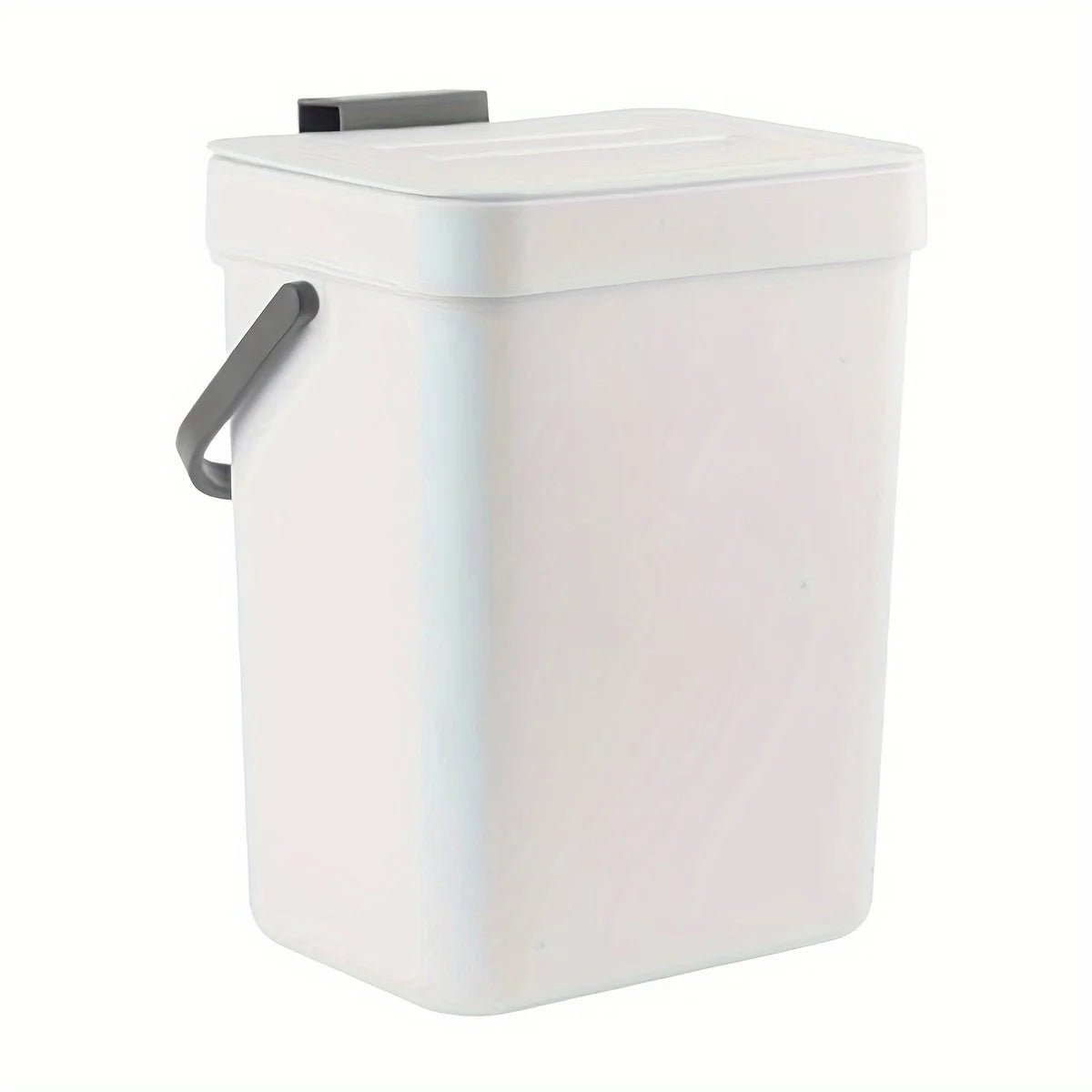 Space-Saving Quiet-Close Trash Can - 3/5L, Eco-Friendly Sealed Bin For Kitchen & Office - Lovies Kitchenwares